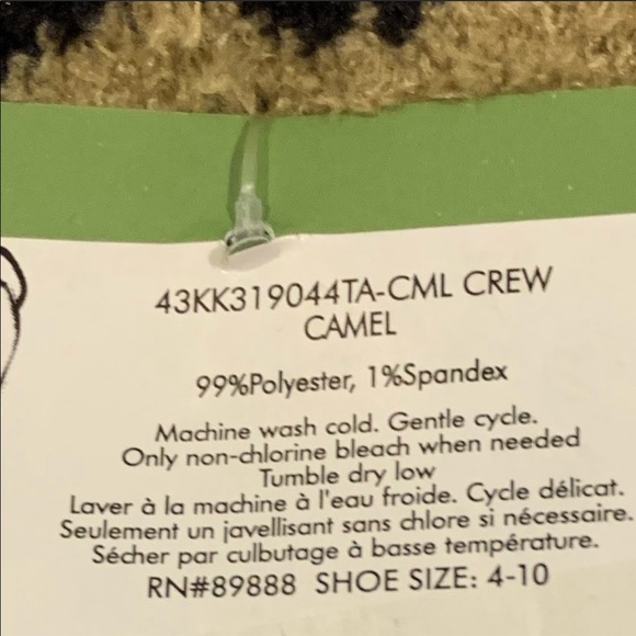 NWT Kate Spade 2PCK Crew Socks - Picture 7 of 7